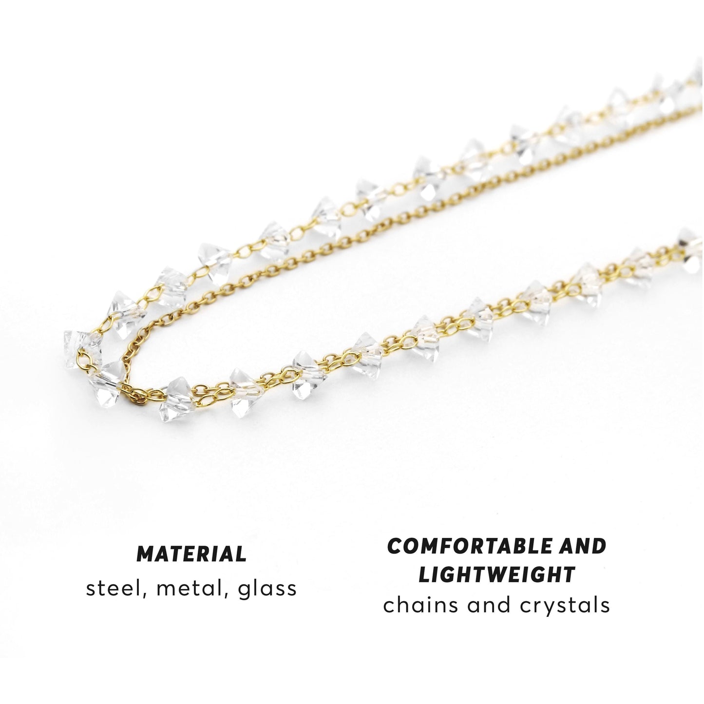 Crystal Hoop Earrings for Bride - Boho Wedding Accessories Gift