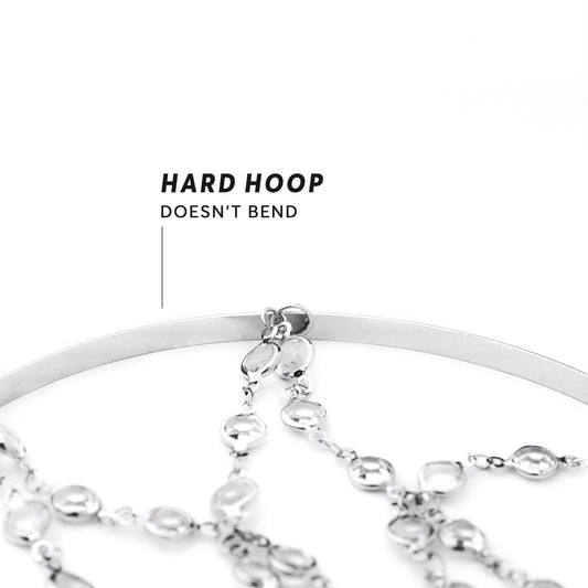 Sparkling Crystal Chain Headpiece, Elegant Bridal Hair Accessory, Wedding Hairpiece, Boho Wedding Jewelry, Gift for Bride or Bridesmaid