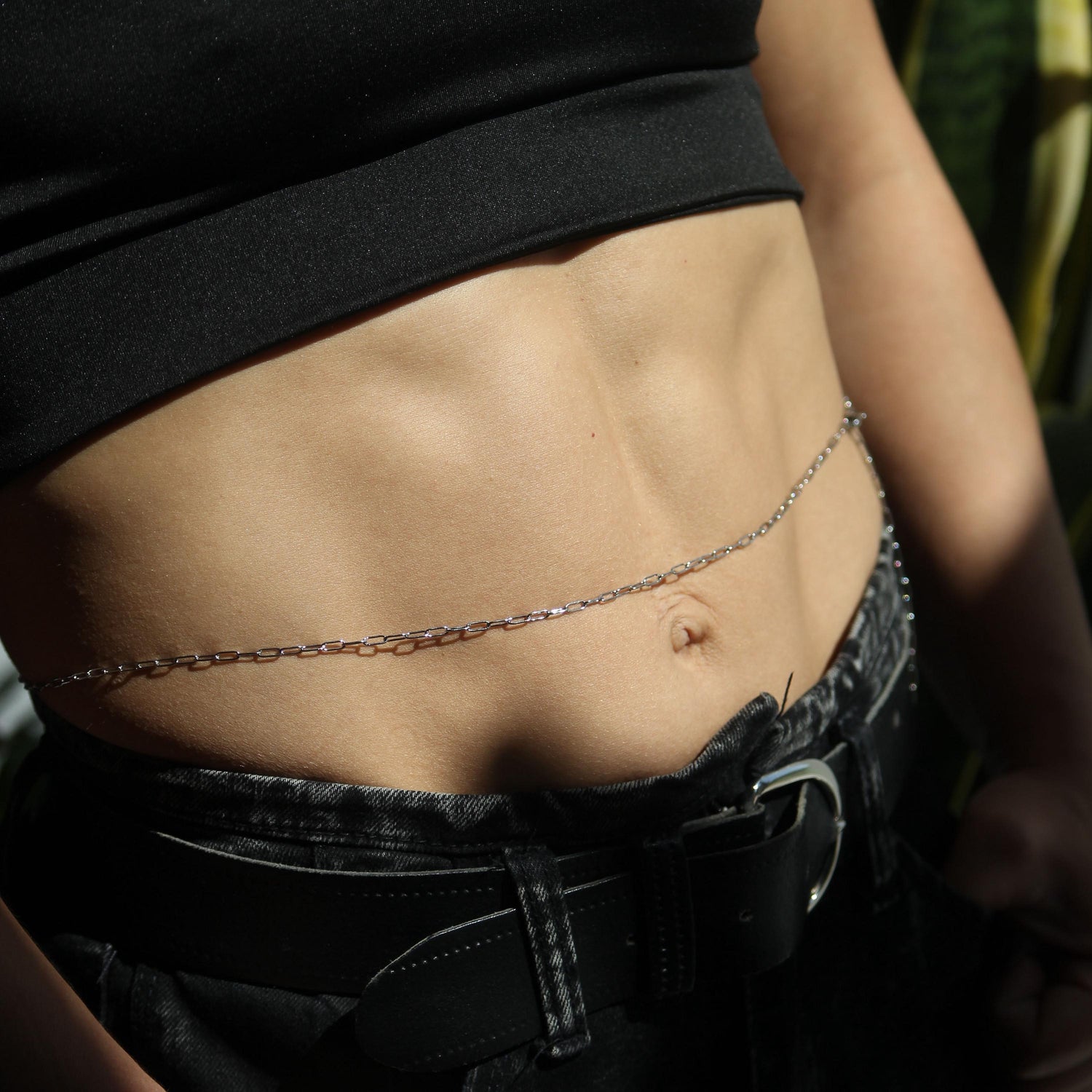 Dainty Belly Chain, Gold or Silver Waist Chain for Women, Layered Body Jewelry, Summer Beach Jewelry, Boho Festival Jewelry, Gift for Her