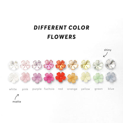 Floral Nose Chain Face Jewelry, Dainty Face Chain for Women, Boho Festival Head Chain, Lightweight Flower Accessory