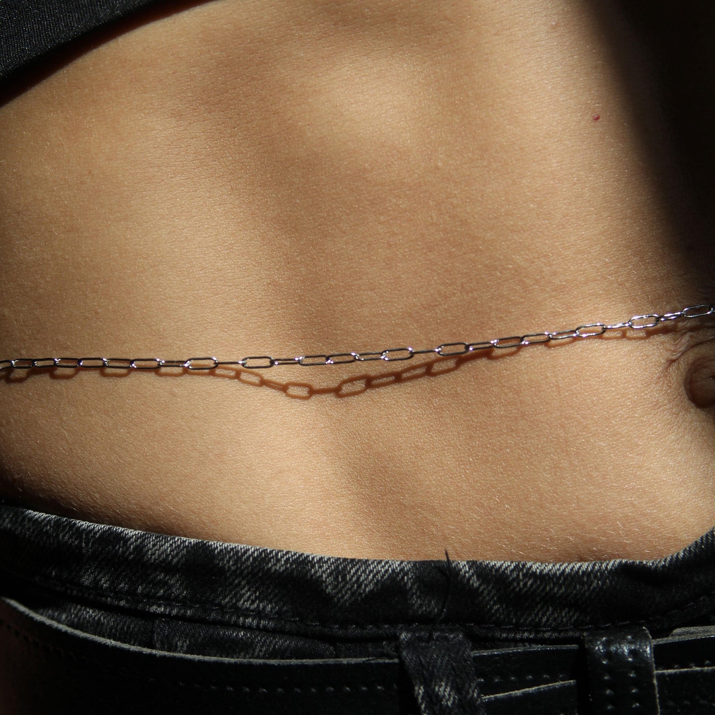 Dainty Belly Chain, Gold or Silver Waist Chain for Women, Layered Body Jewelry, Summer Beach Jewelry, Boho Festival Jewelry, Gift for Her