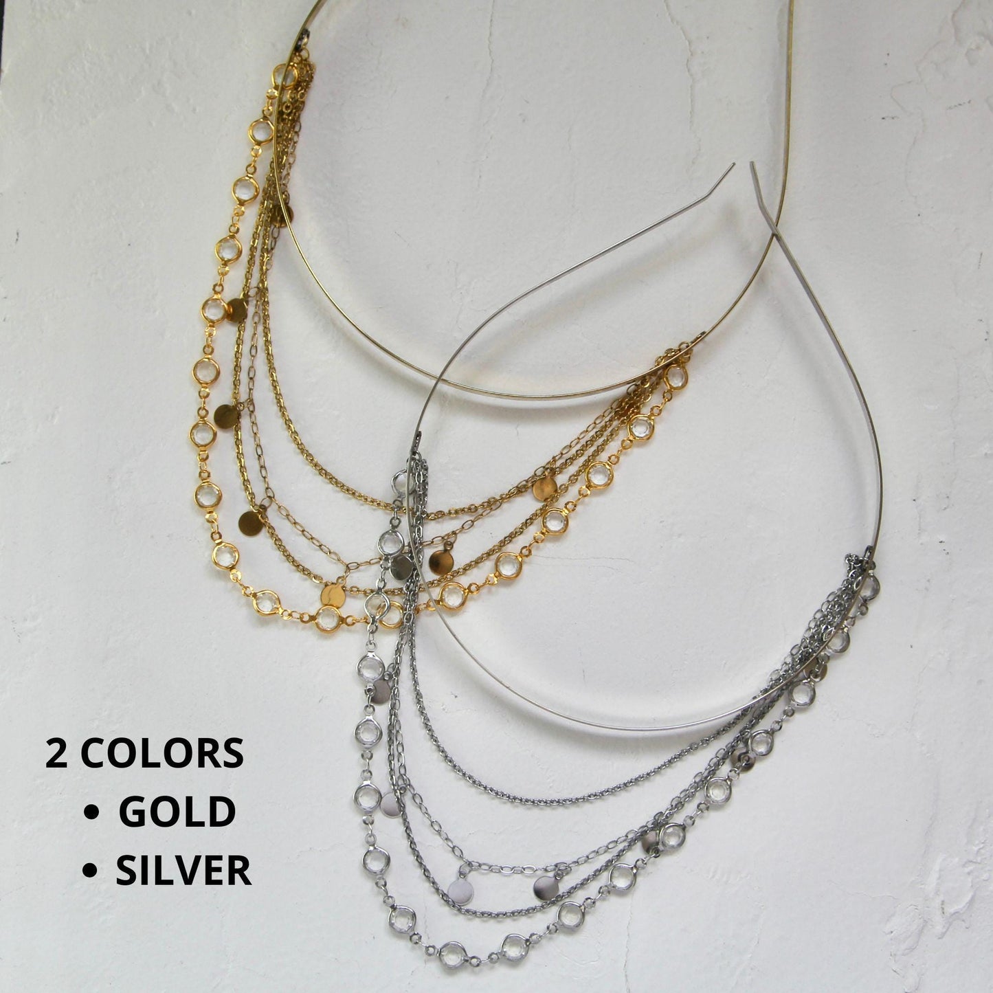Gypsy Forehead Chain, Bohemian Headpiece, Belly Dance Head Jewelry, Festival & Tribal Hair Accessory, Layered Head Chain for Women